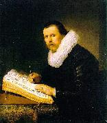 Rembrandt van rijn Portrait of a scholar. china oil painting artist
